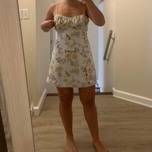 Urban outfitters floral mini dress size small